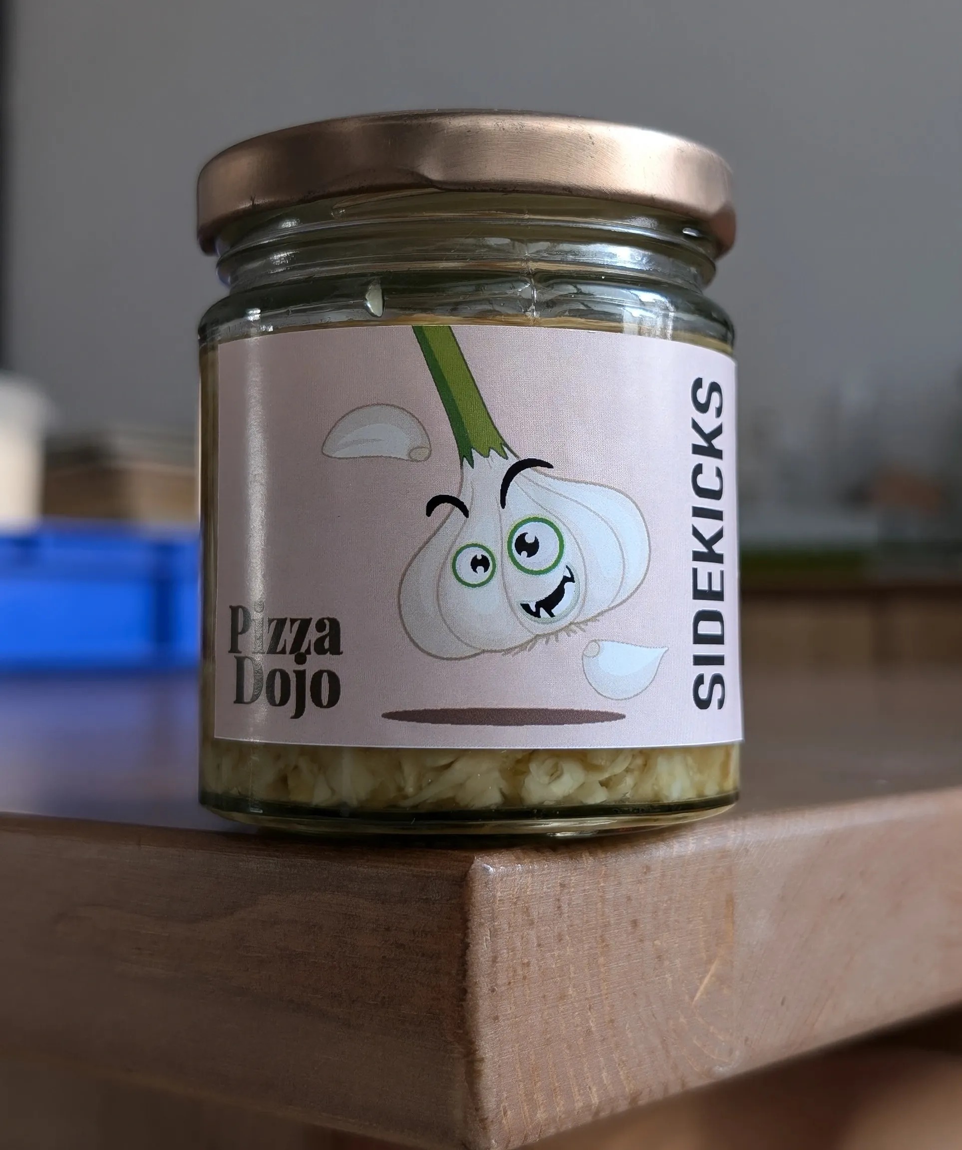 Garlic Sidekick — Pizza Dojo small batch artisan garlic condiment Kolkata